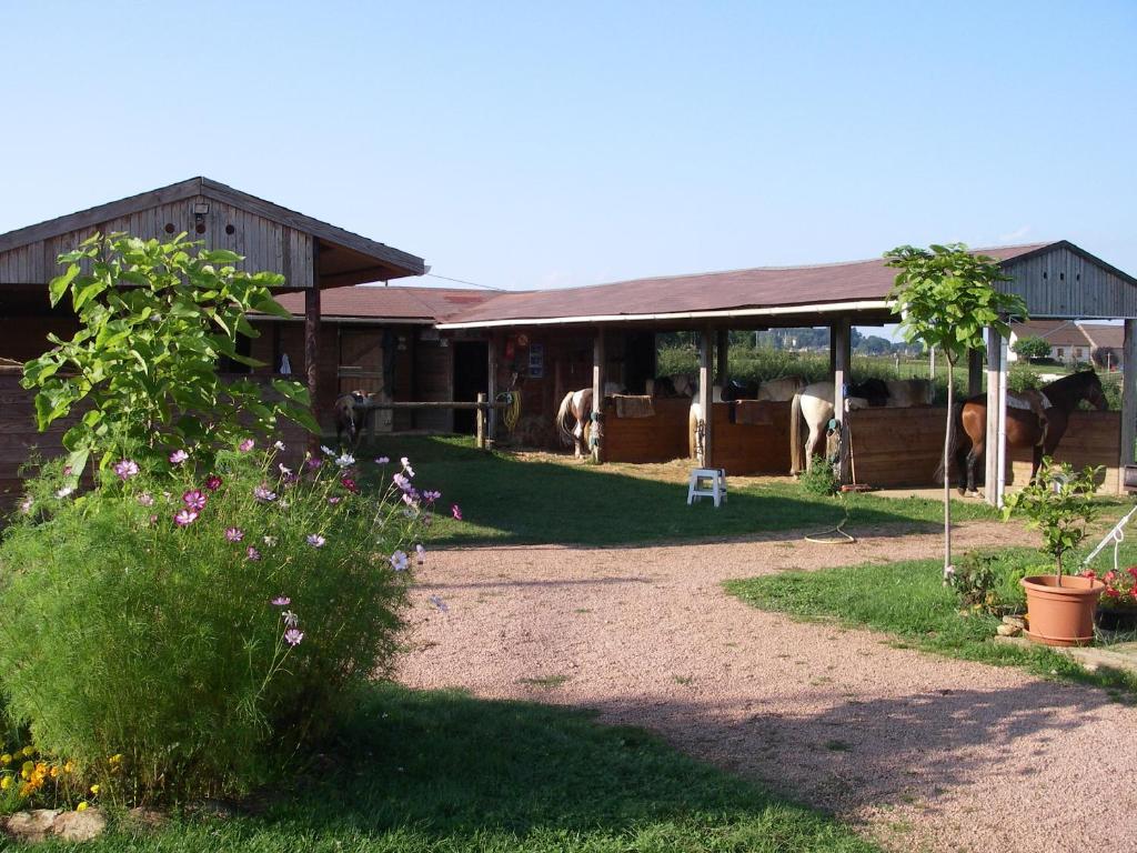 Le Trot'In Chair Bed and Breakfast Martigny-le-Comte Buitenkant foto